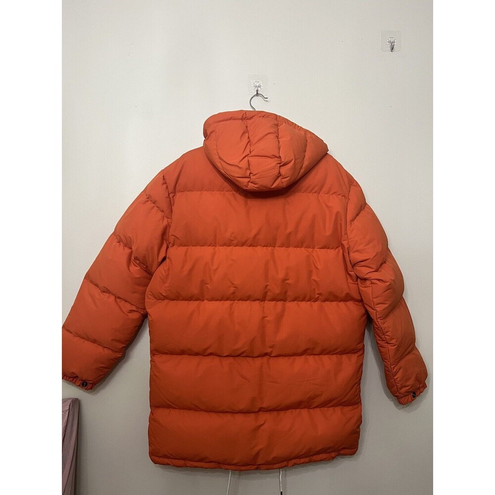 Polo Ralph Lauren Mens M Down Insulated Parka Jacket Orange NWT $498 - Picture 6 of 8